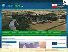 Tablet Screenshot of gminaladek.pl